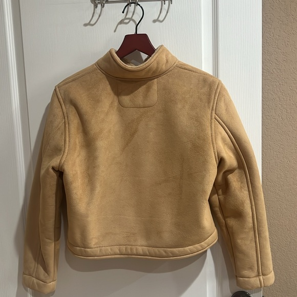 Tan women’s winter button up coat Country Clothing Company Cheyanne collection - Picture 4 of 10